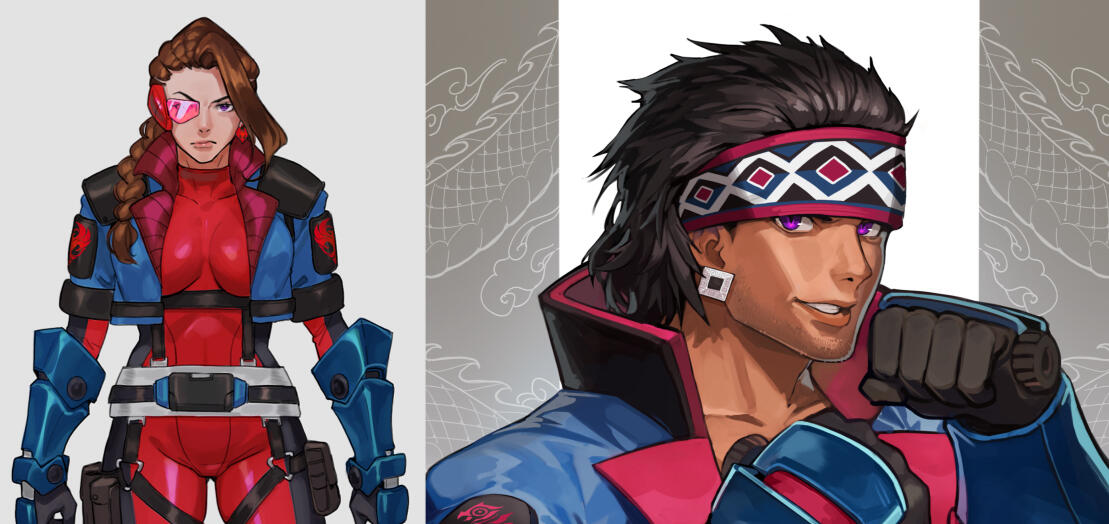 The Alpha-Level Legionnaires - Ashelin Robinhardt & Caonabo Atlaca